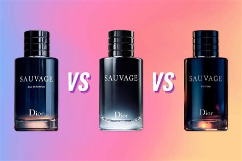 dior sauvage edp vs edt